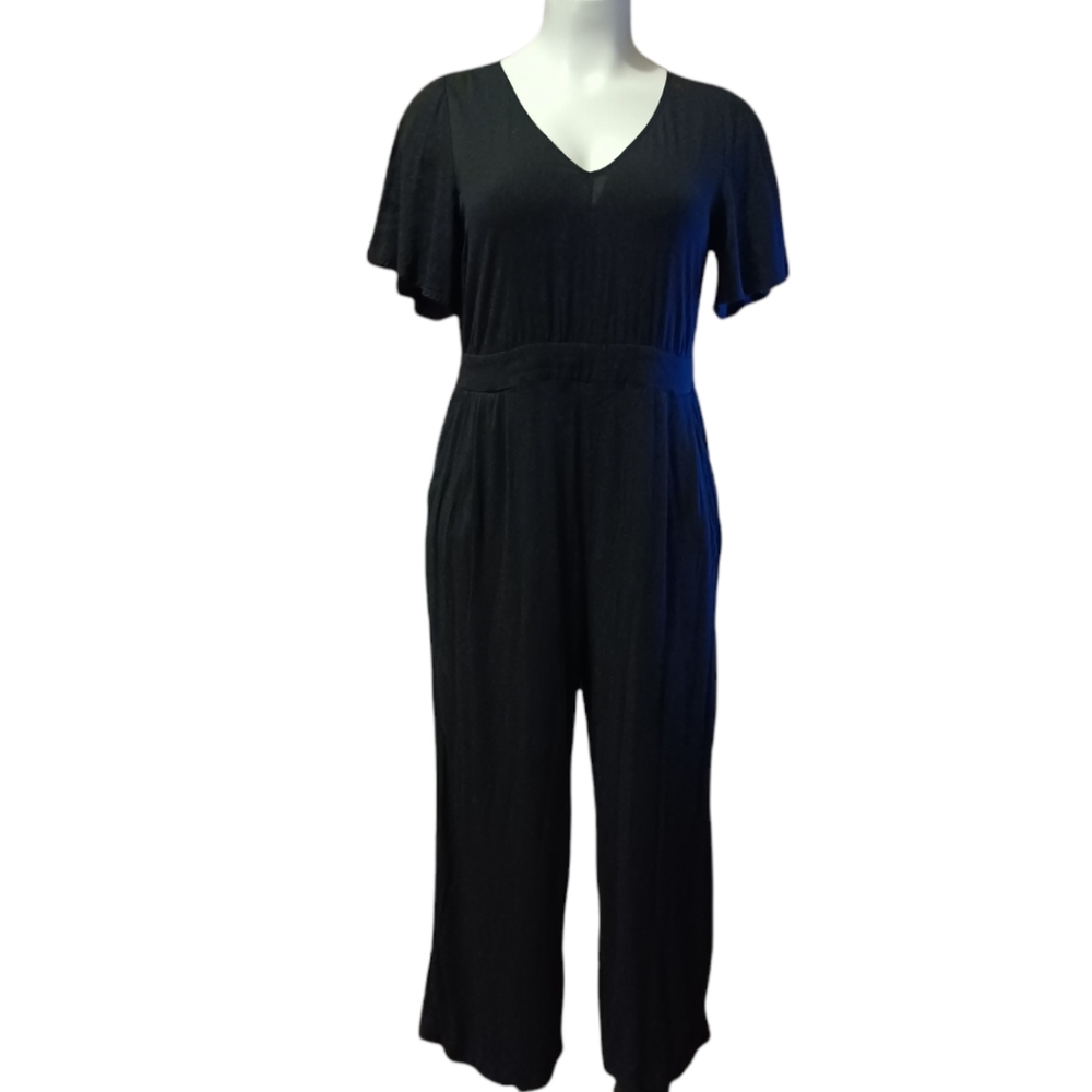 Torrid Black Wide Leg Pantsuit Size 2